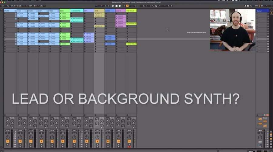 Lead or background synth?