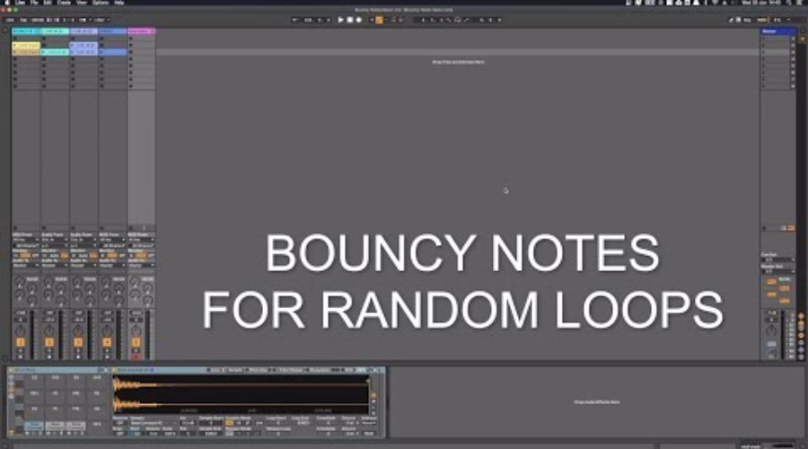 Bouncy Notes For Random Loops