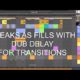 Breaks As Fills With Dub Delay For Transitions