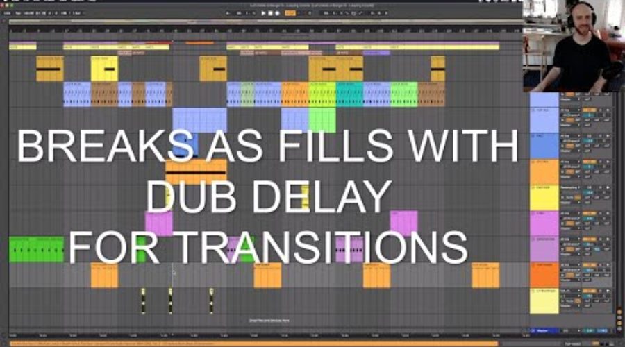 Breaks As Fills With Dub Delay For Transitions