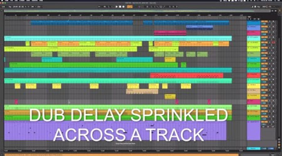 Dub Delayed FX Sprinkled Across A Track