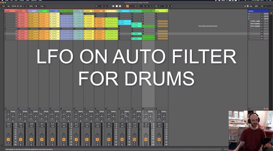 LFO On Auto Filtered Drums